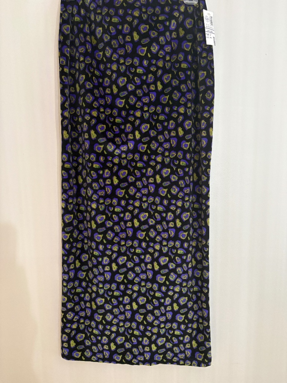 Vintage 1980s/90s RESOURCE Leopard Print MAXI SHIRT - Never worn - NWT - Size S